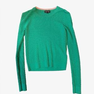 Topshop bright green top